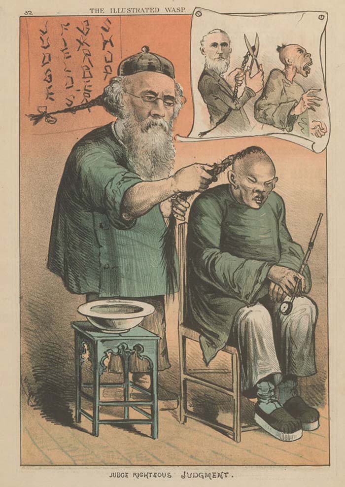 San Francisco Illustrated Wasp” Cartoon - 1879