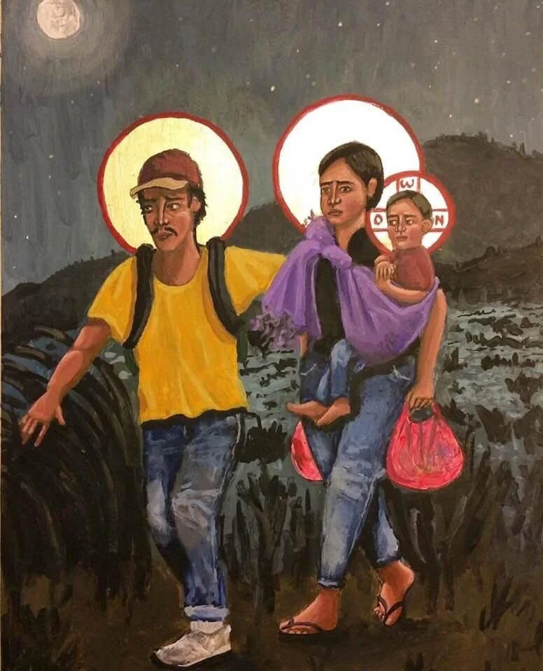 Holy Family Icon by Kelly Latimore