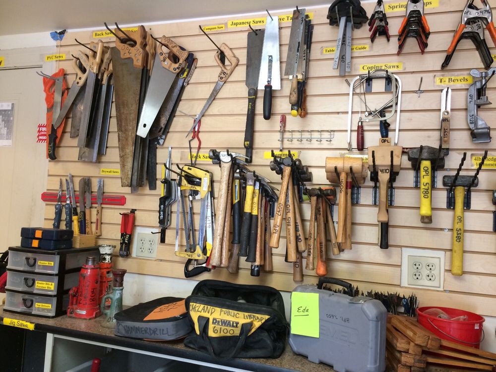 Tool lending libraries are so fun! I hope to utilize one this year.