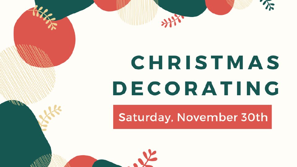 Christmas Decorating