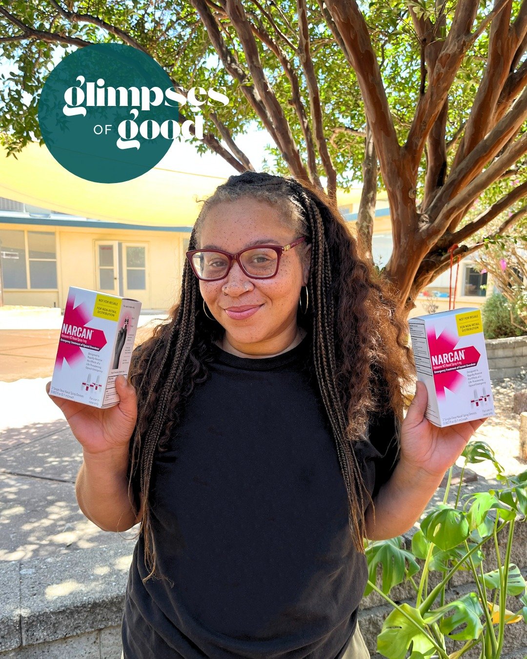 One thing we know for sure is that anywhere our Outreach Director, Saundrea, is found - good will be there too. While that is always the case, it was especially true a couple of weeks ago when a community member came running to our campus for help. A