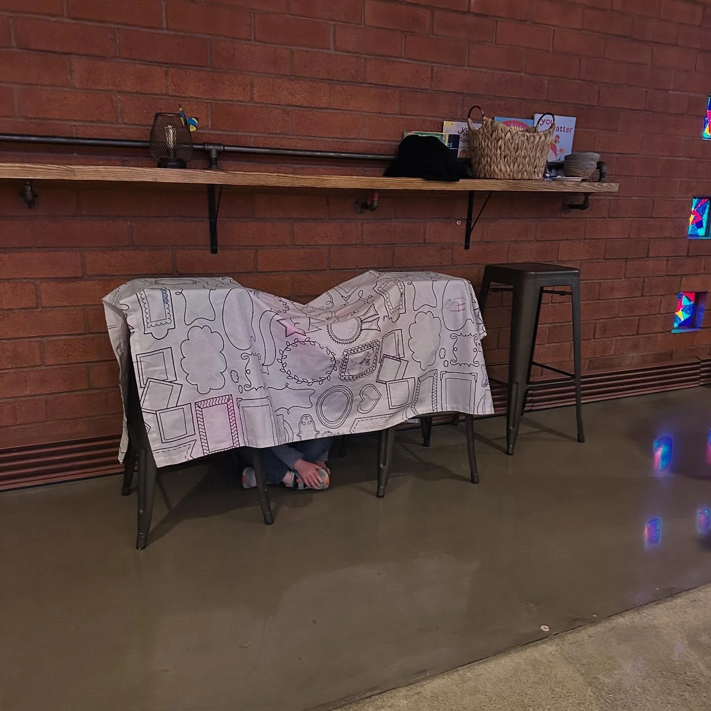 For kids becoming confident enough to enter worship in &ldquo;ninja mode,&rdquo; babies learning to crawl right into the mix, and a congregation willing to tiptoe to the table so they don&rsquo;t trip on toys or toddlers, we are grateful. God, may we