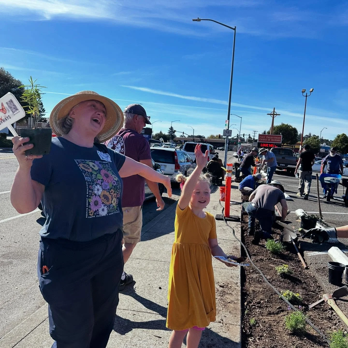 In progress! Our pollinator party is underway! Thank you, community, for ensuring our bees can be happy! 🐝&hearts;️ #pollinators