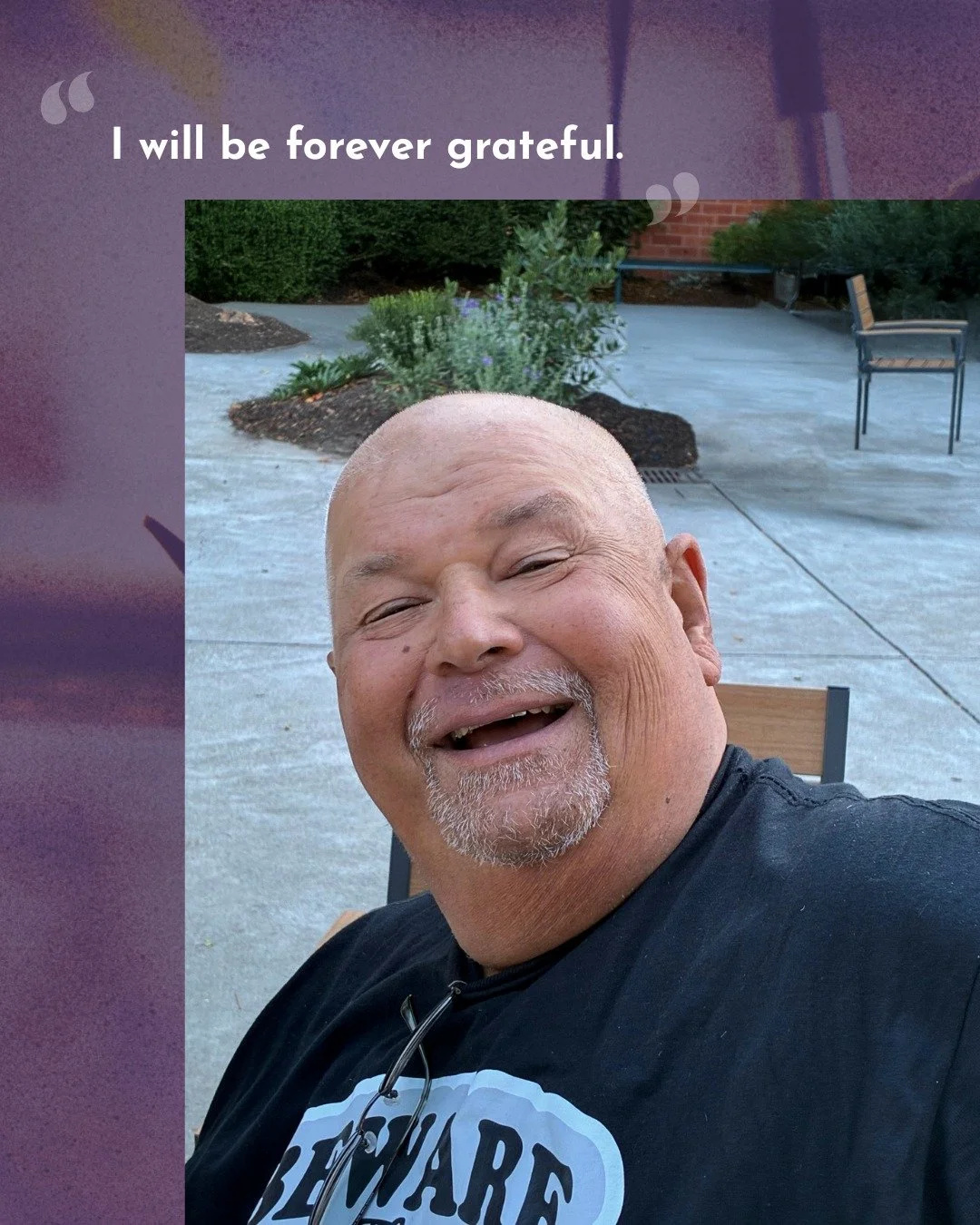 When one of our case managers met Rick, he had been staying at our Castro Valley shelter for three months. As they talked, she learned Rick is a Veteran and was undergoing cancer treatment. She also realized that Rick wasn&rsquo;t one to ask for help