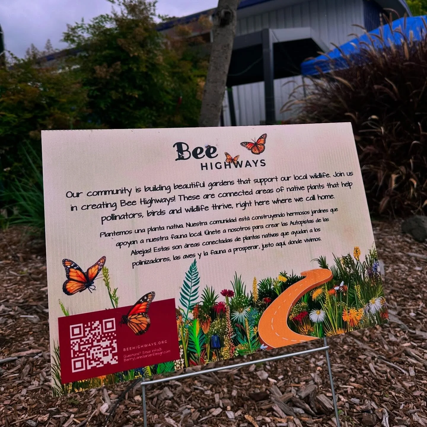 Happening now! Come on over to South Hayward Parish and help us plant!🌱 #earthmonth