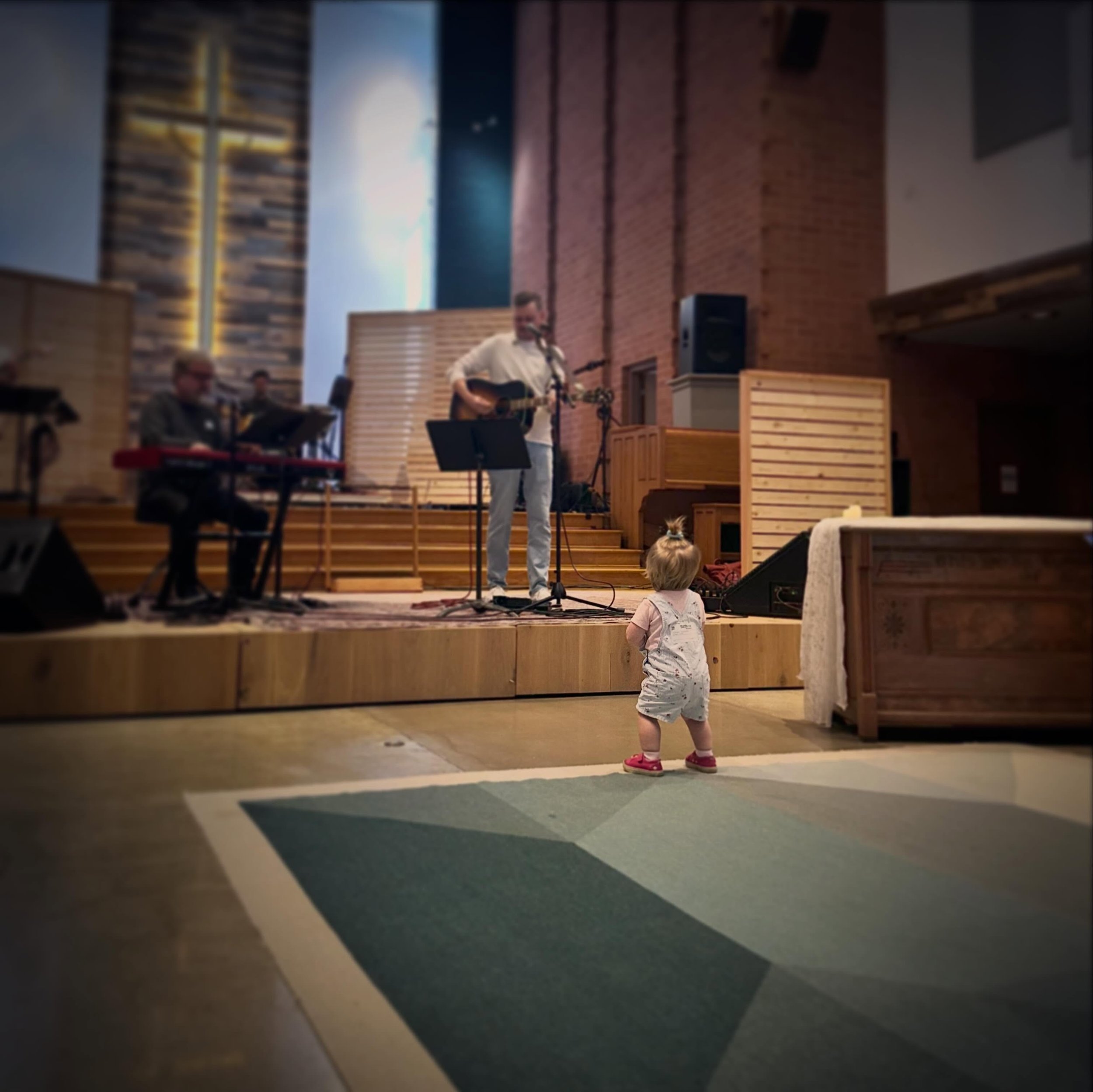 There&rsquo;s a reason Jesus tells us to enter the kingdom like one of these. 🥹 The Spirit never misses a chance to move here. This Sunday we celebrate that Spirit, and all the ways She continues to play in our midst. Come. Dance. Rush the stage if 