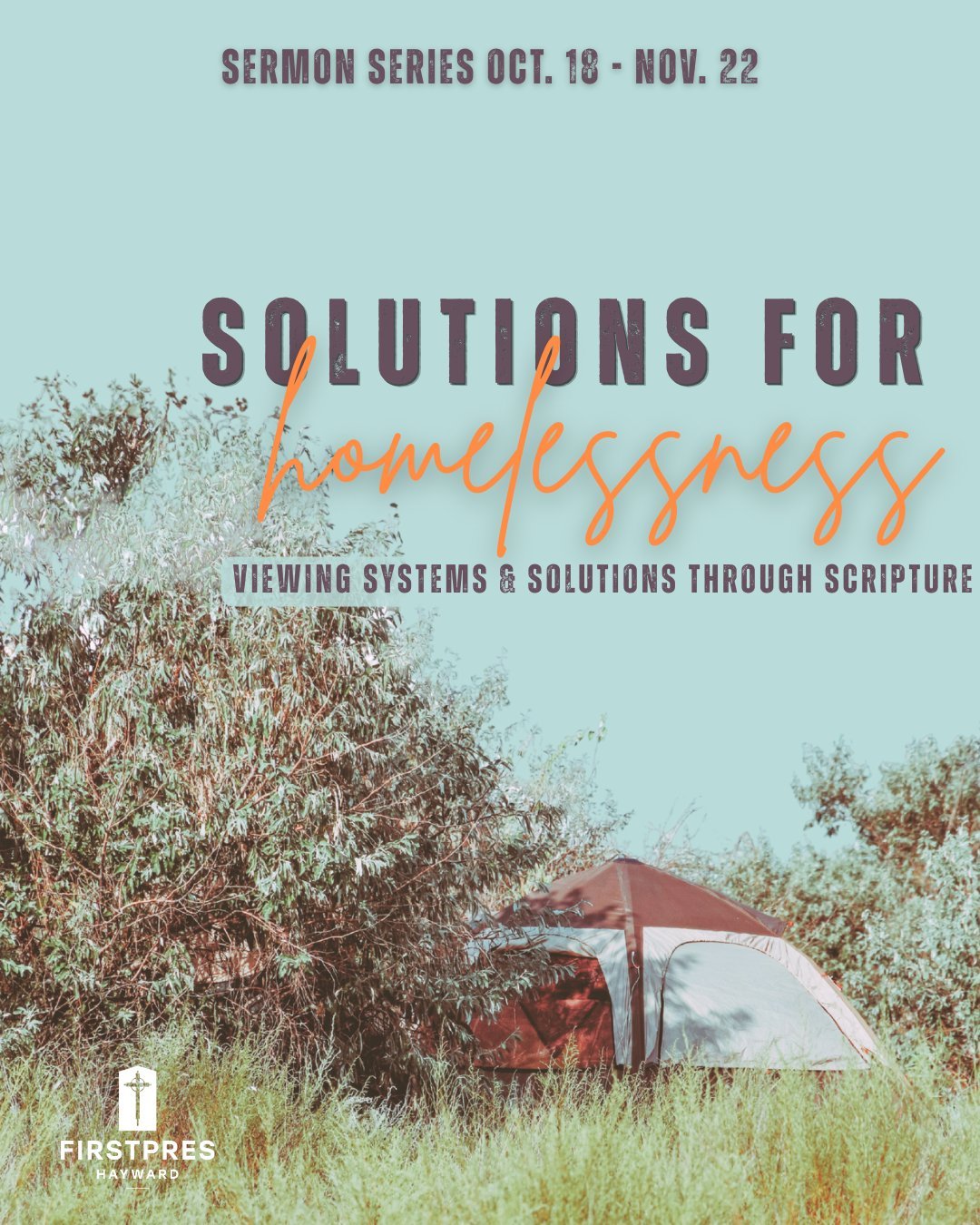 Begins this Sunday! In connection with our "homelessness engagement month" beginning in November, we're starting a sermon series that brings our work of providing homeless shelters and services into conversation with scripture. What if the 