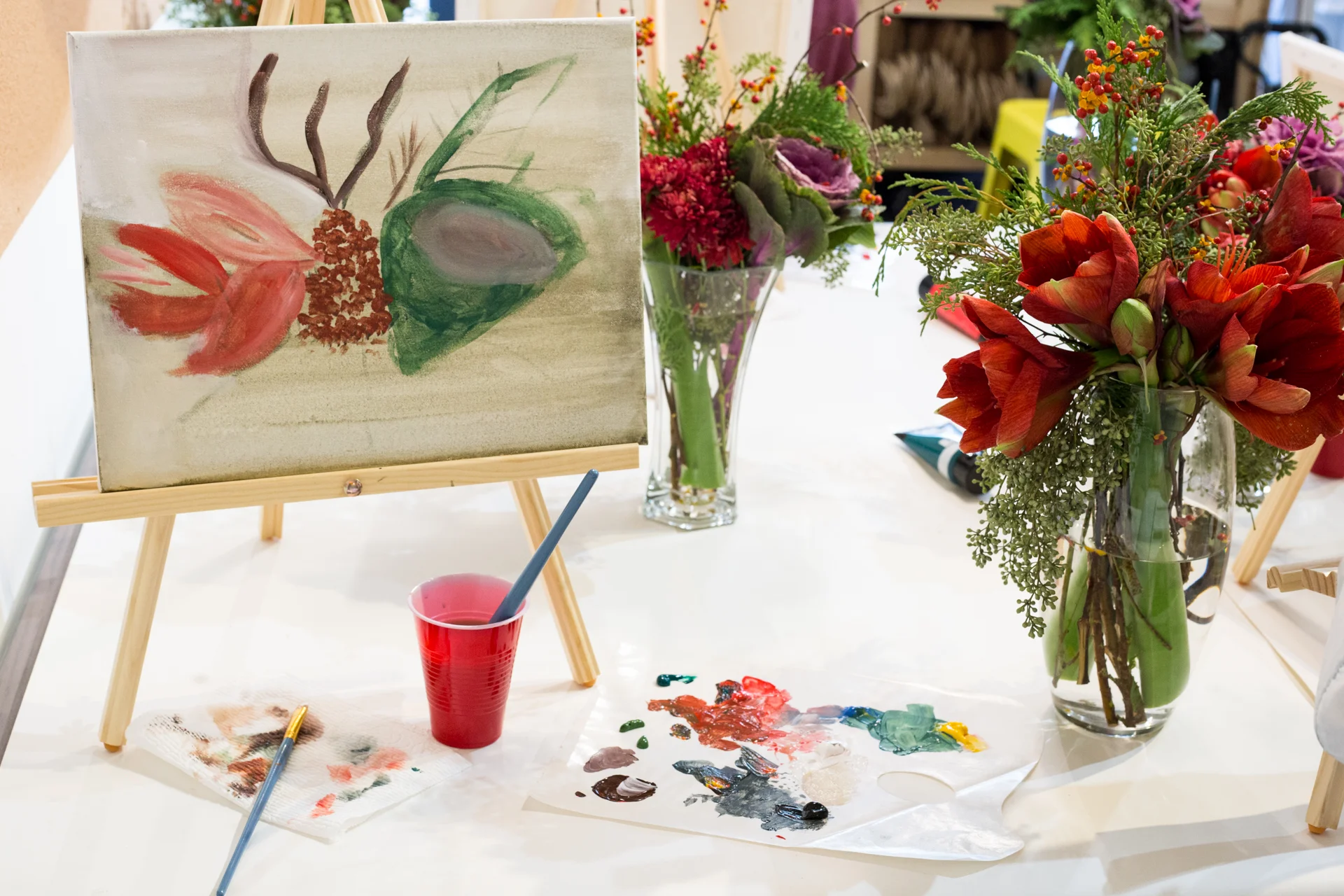 Winter workshop at Cherry Blossom Creative in Washington, D.C.