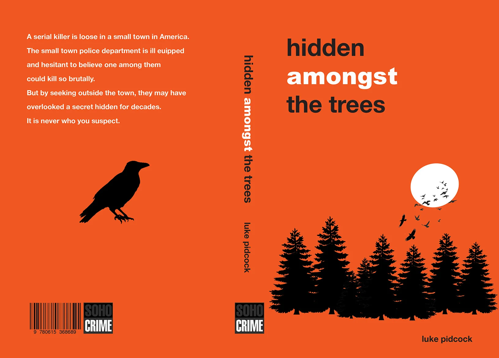 Book Cover Design layout using Adobe InDesign.