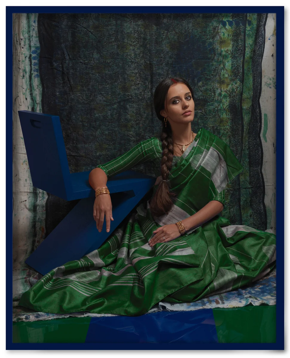Radha-kumari 50"x 40" C-Print in artist's frame, 2018