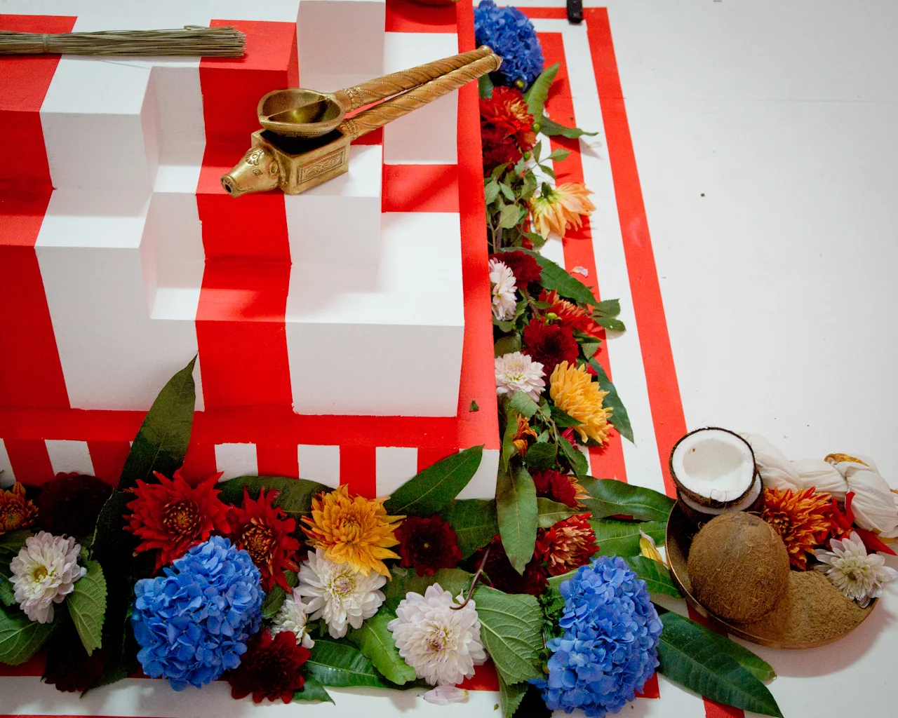 “Invocation by Fire”, Performance and Installation, As part of "The Temptation of AA Bronson", Witte De With, Rotterdam, NL