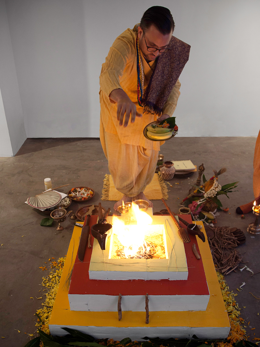 “Invocation by Fire”, part of "Spirit & Matter", Scaramouche, NY, NY