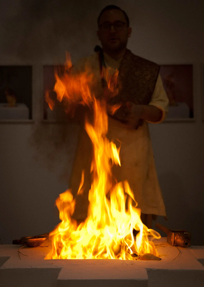 “Invocation by Fire”, part of "The Botanica", Nature Morte, Berlin, Germany