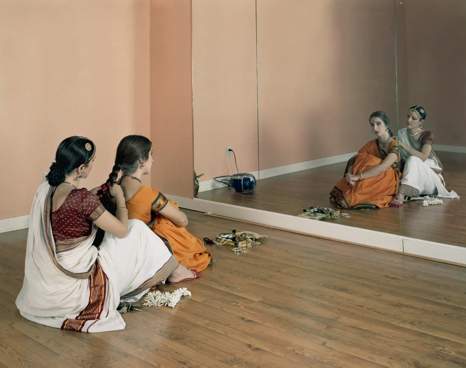 “Braiding Hair, Alachua, FL”, 40"x 50" C-Print, 2006