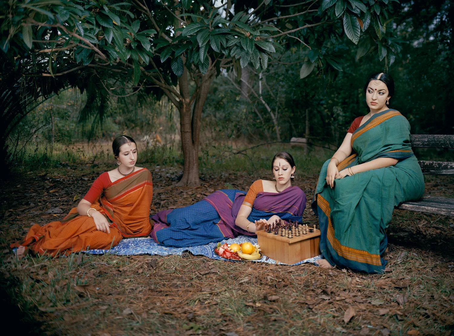 “The Chess Match, Alachua, FL”, 48"x 68" C-Print 2009
