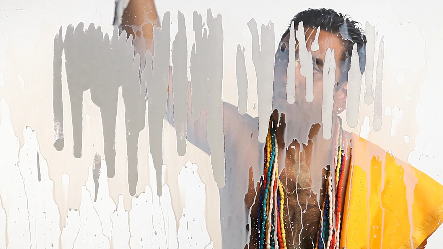 "I'll Worship You, You'll Worship Me", still from 4-Channel Video Projection, 2010