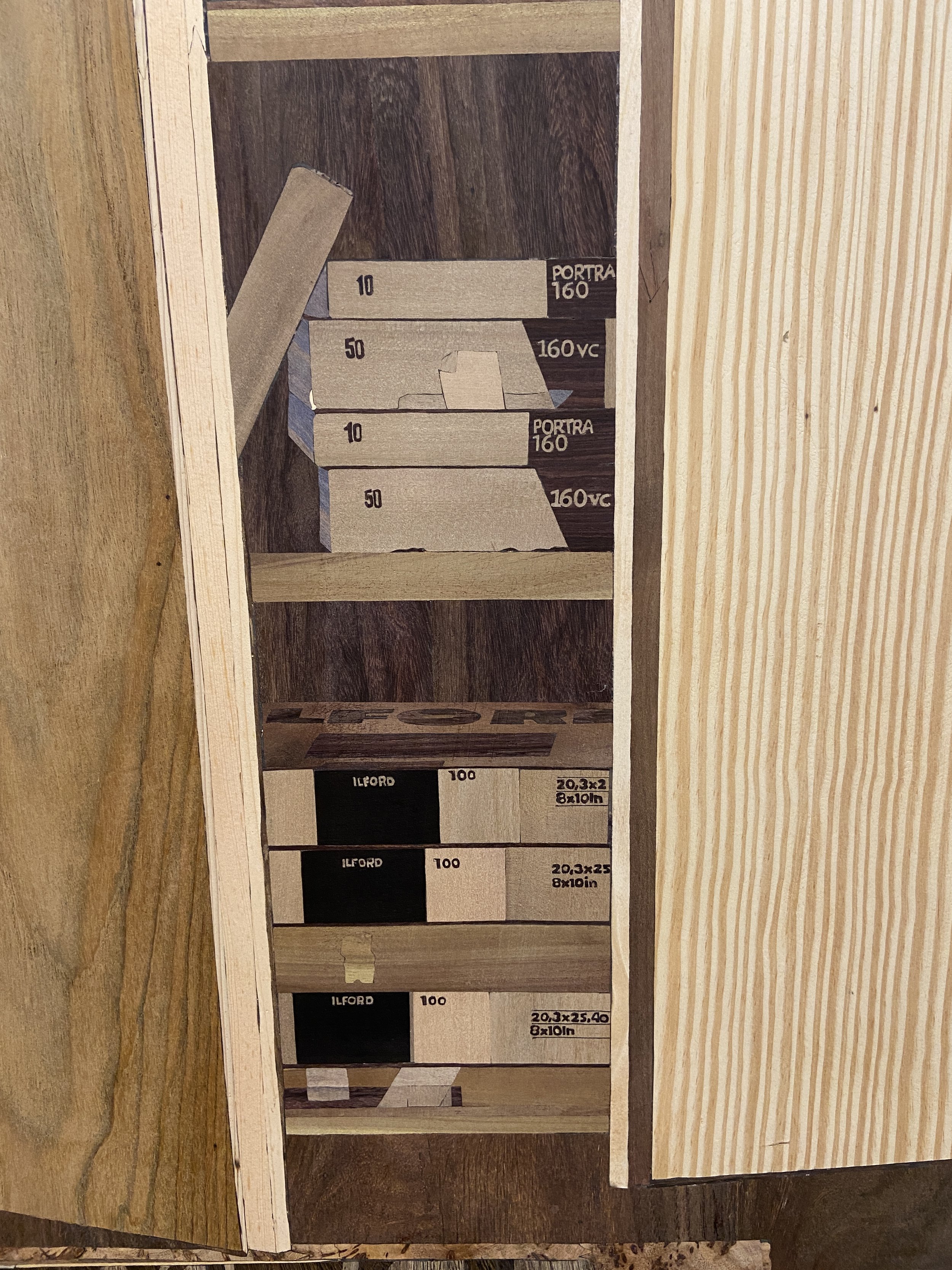 "Bühler-Rose Studiolo (Grand & FDR, Fall)" 2022. Detail