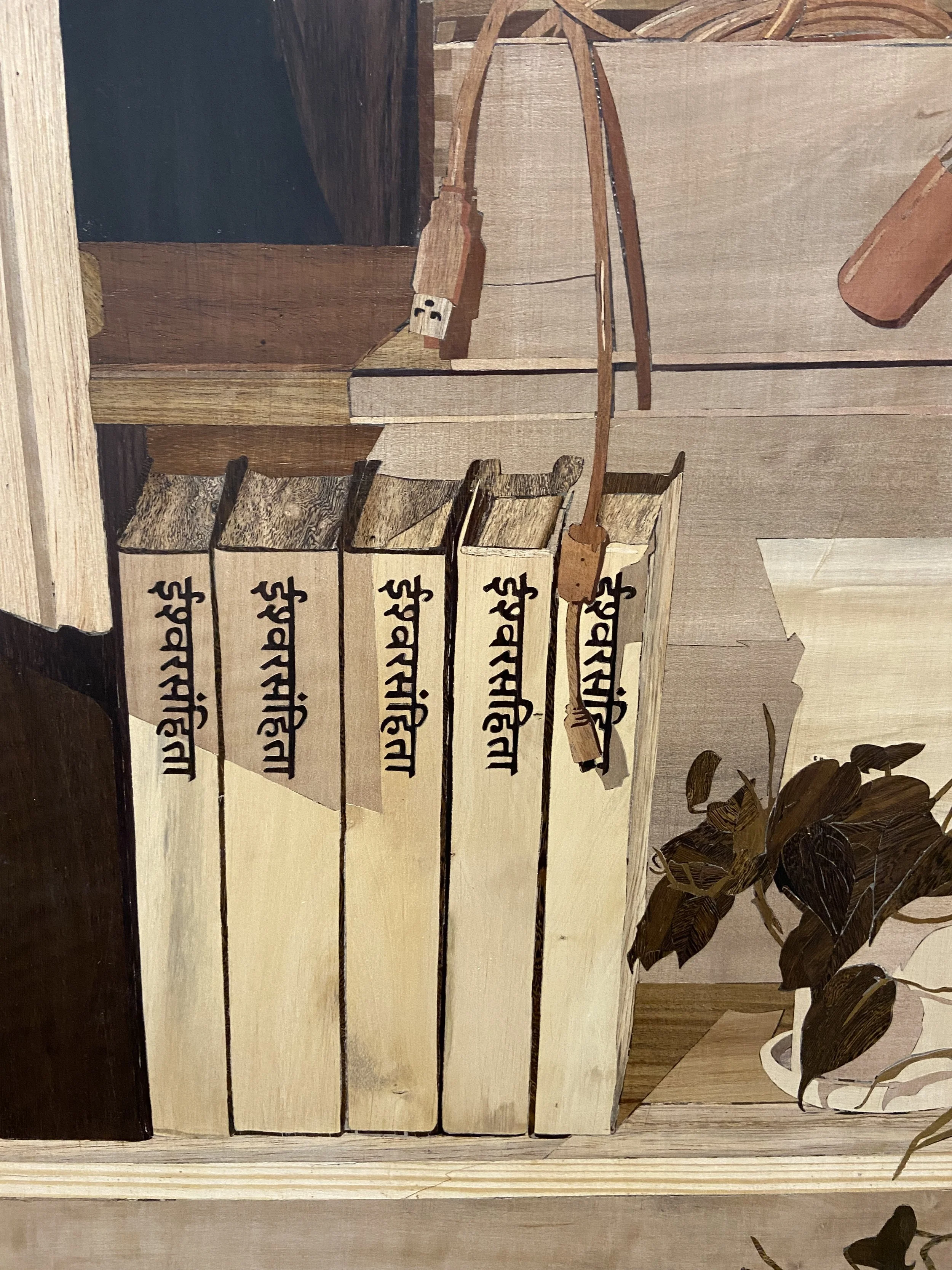 "Bühler-Rose Studiolo (Grand & FDR, Fall)" 2022. Detail