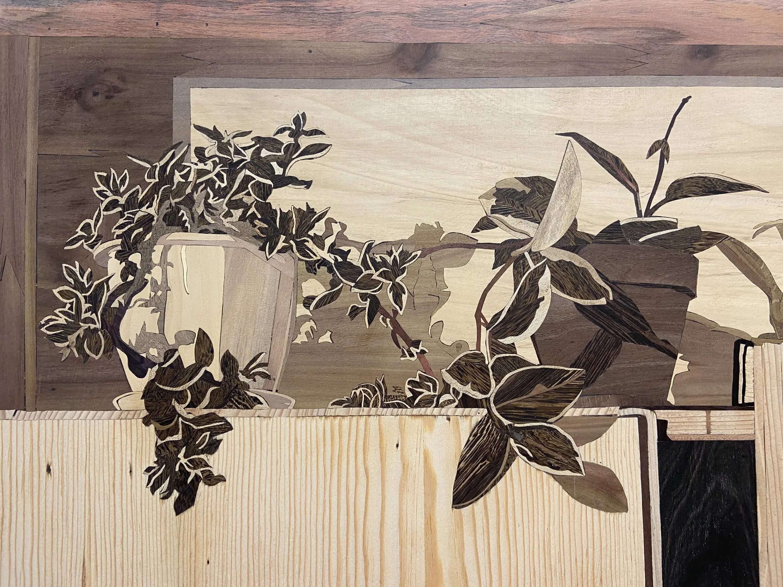 "Bühler-Rose Studiolo (Grand & FDR, Fall)" 2022. Detail