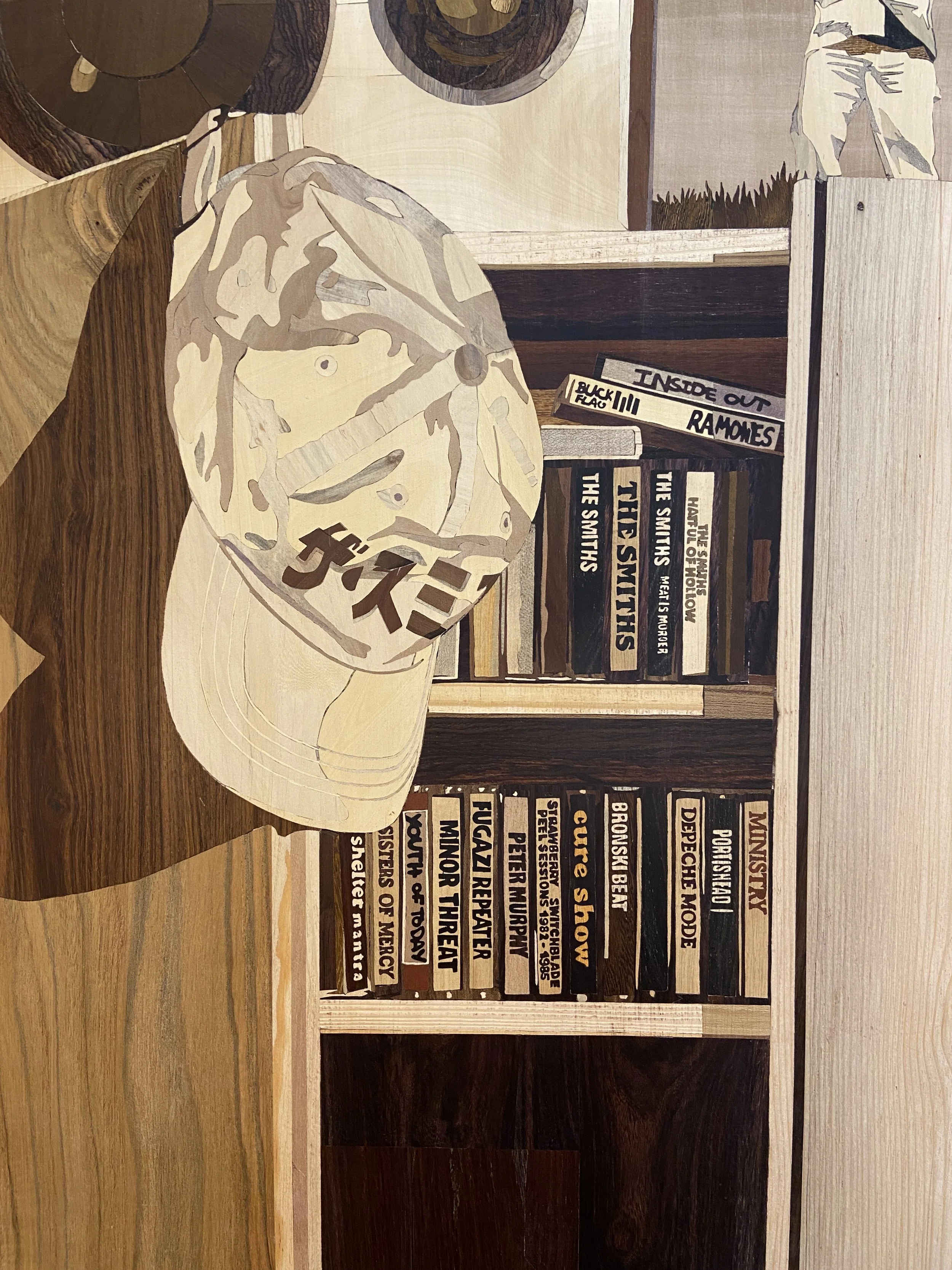 "Bühler-Rose Studiolo (Grand & FDR, Fall)" 2022. Detail