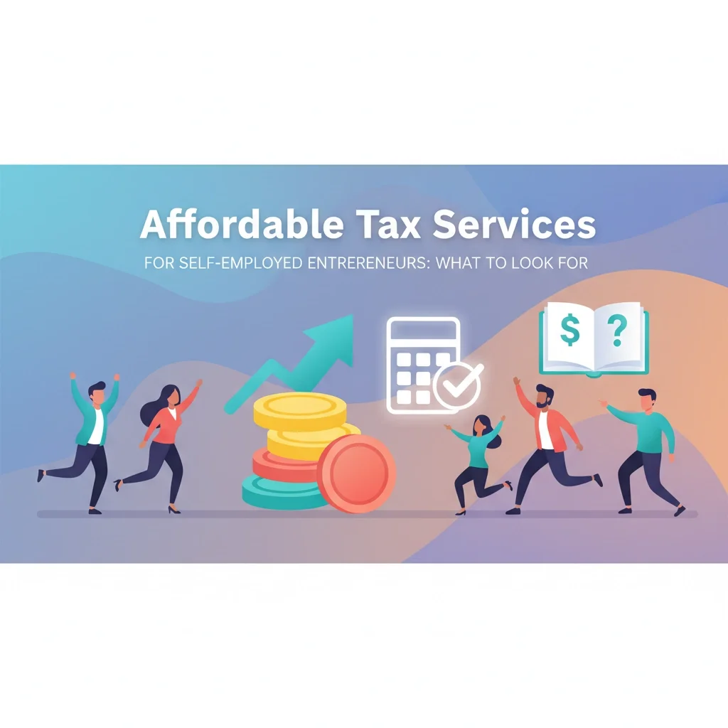 Affordable Tax Services for Self-Employed Entrepreneurs: What to Look For