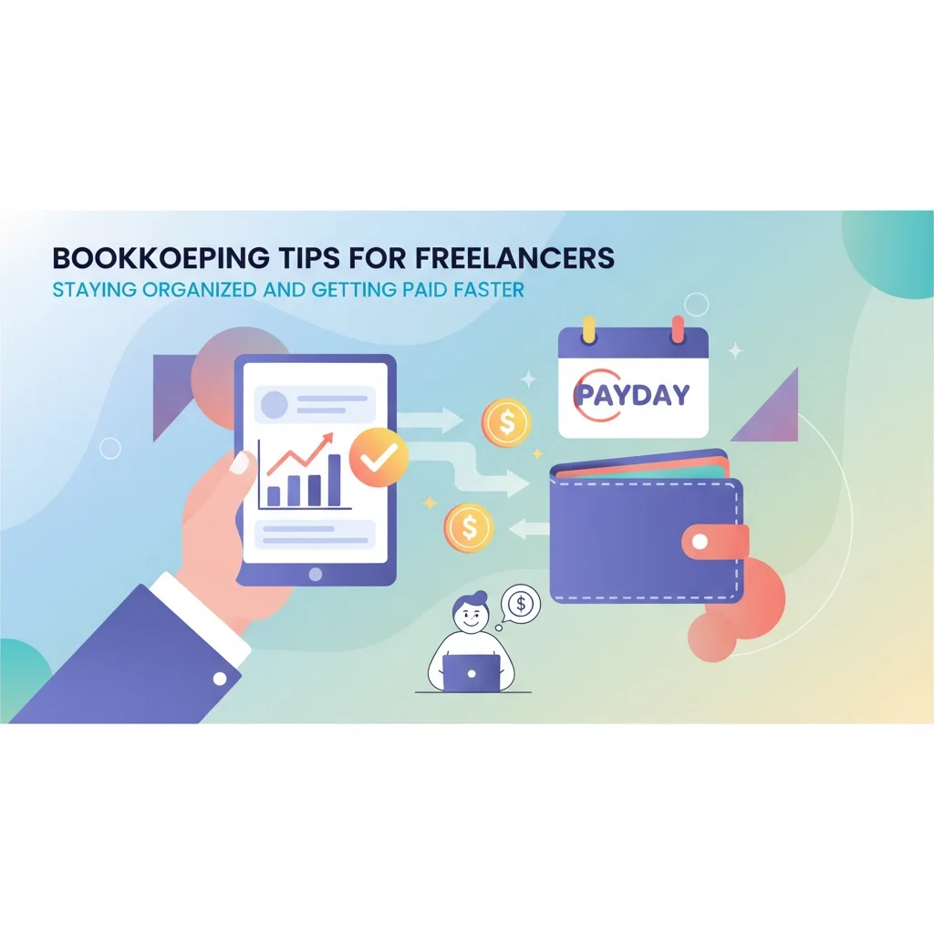 Bookkeeping Tips for Freelancers: Staying Organized and Getting Paid Faster