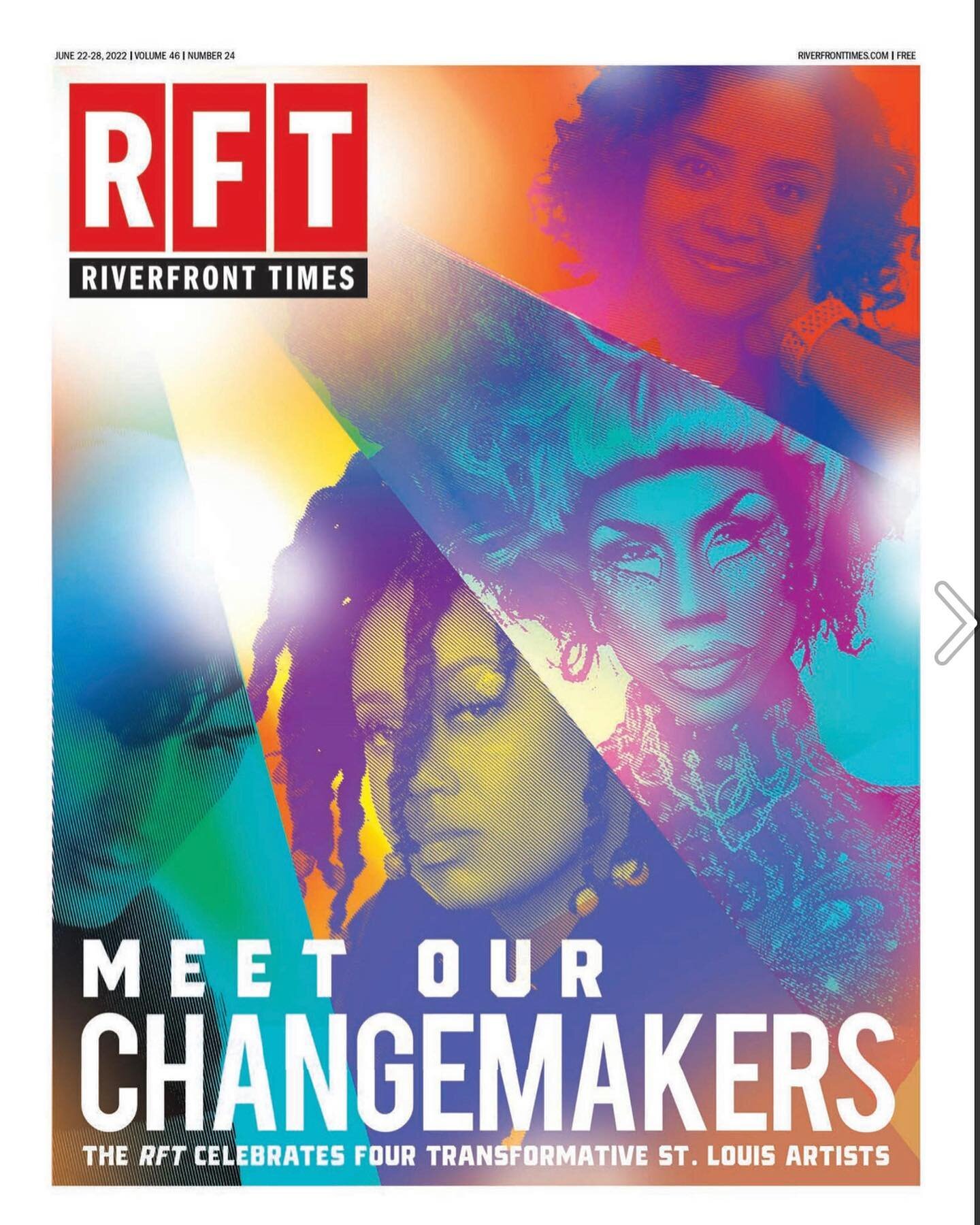 I am HONORED to be named a ChangeMaker by the @riverfronttimes ! 

Music has been a lifesaving force in my life. Being able to tell my story and create community is my reason for being and this ChangMaker grant is definitely going to help me create t