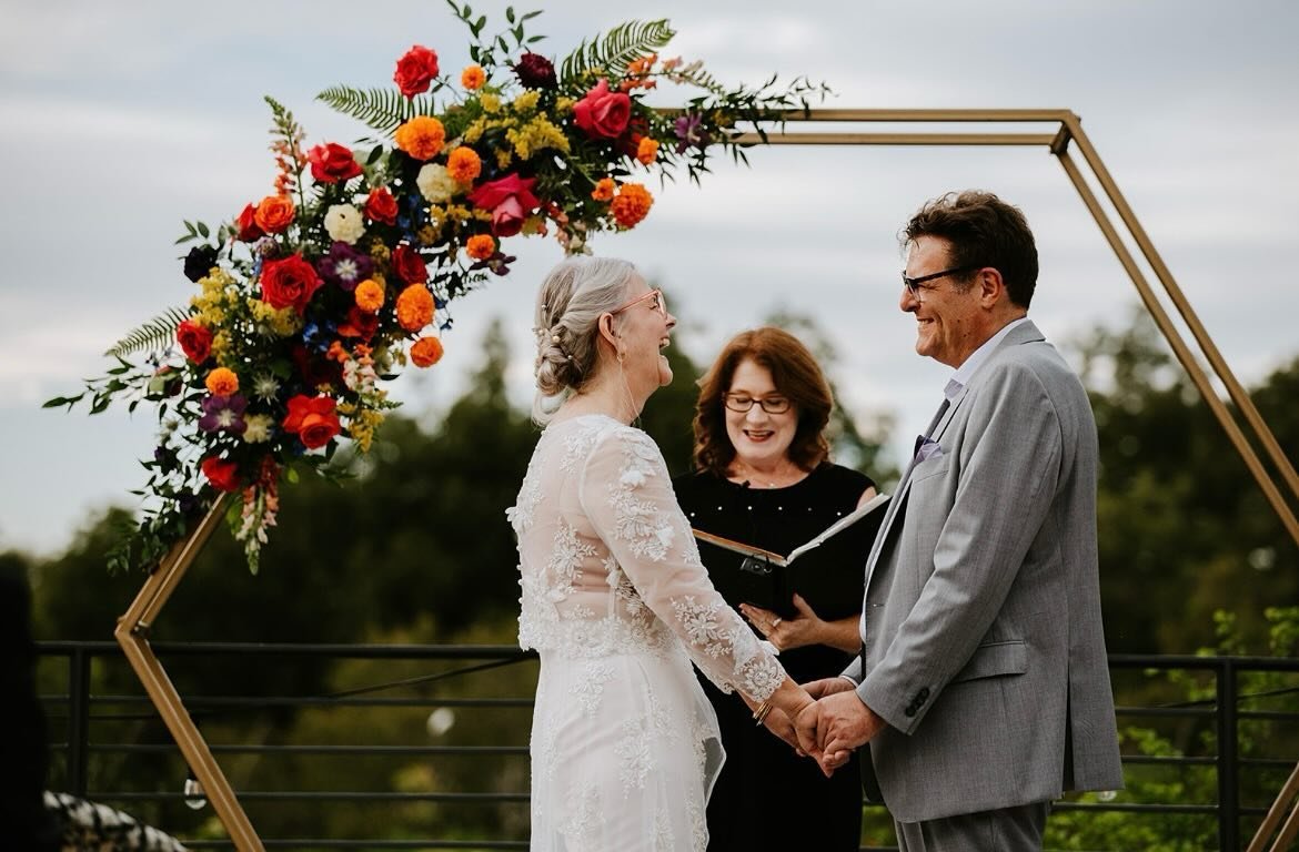 Meet Vanessa and Regis. The most adorable couple I&rsquo;ve ever worked. 

Vanessa messaged us about doing florals for their wedding and we were immediately on board after our initial phone call. She wanted color. And when I say color, I mean every c