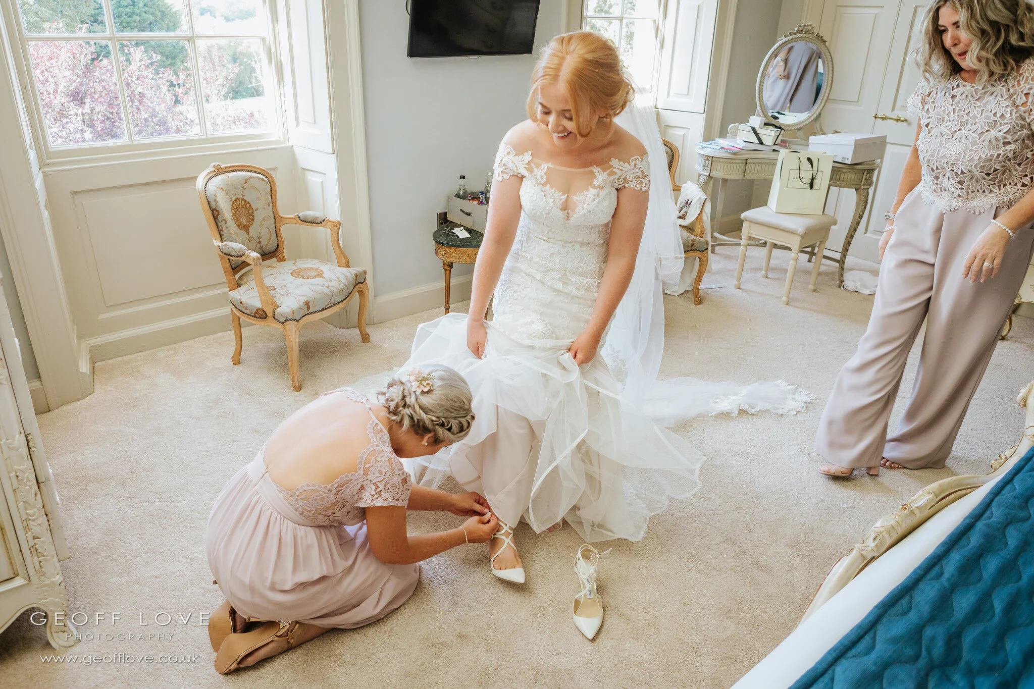 newton hall wedding photography