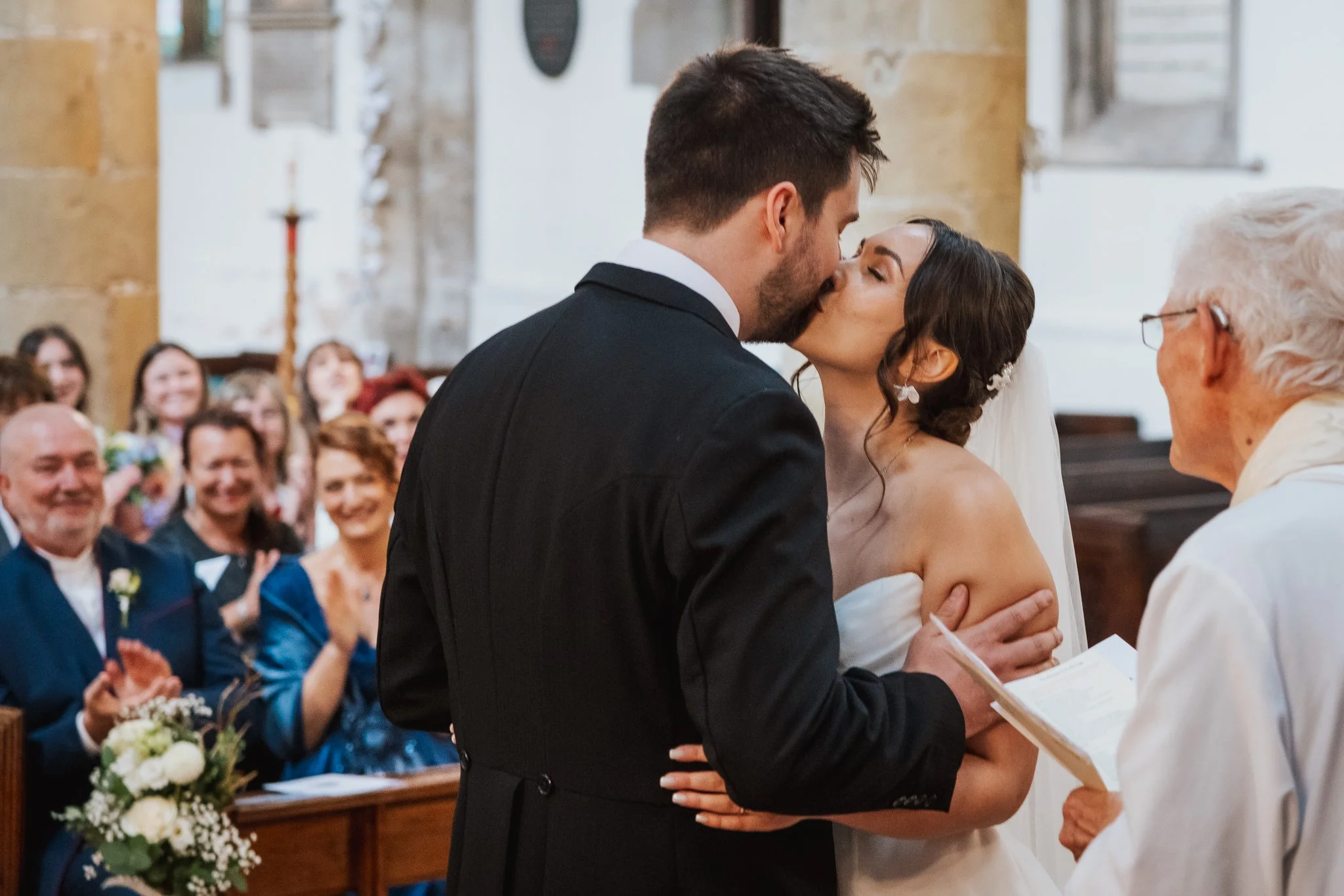 st oswalds church durham wedding photographer