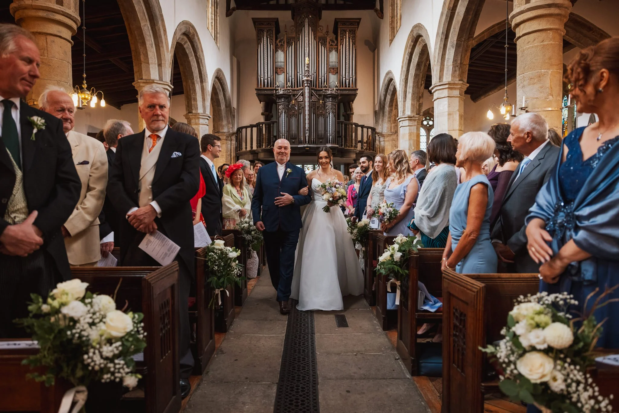st oswalds church durham wedding photographer