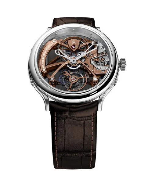1770 Steel Flying Tourbillon Chocolate Skeleton