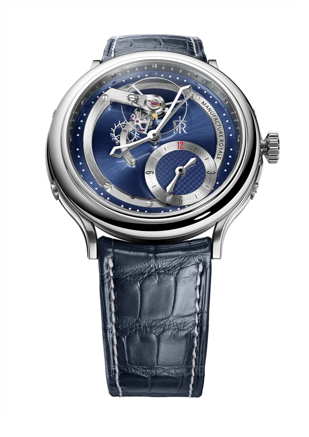 1770 Haute Voltige Steel Royal Blue Dial