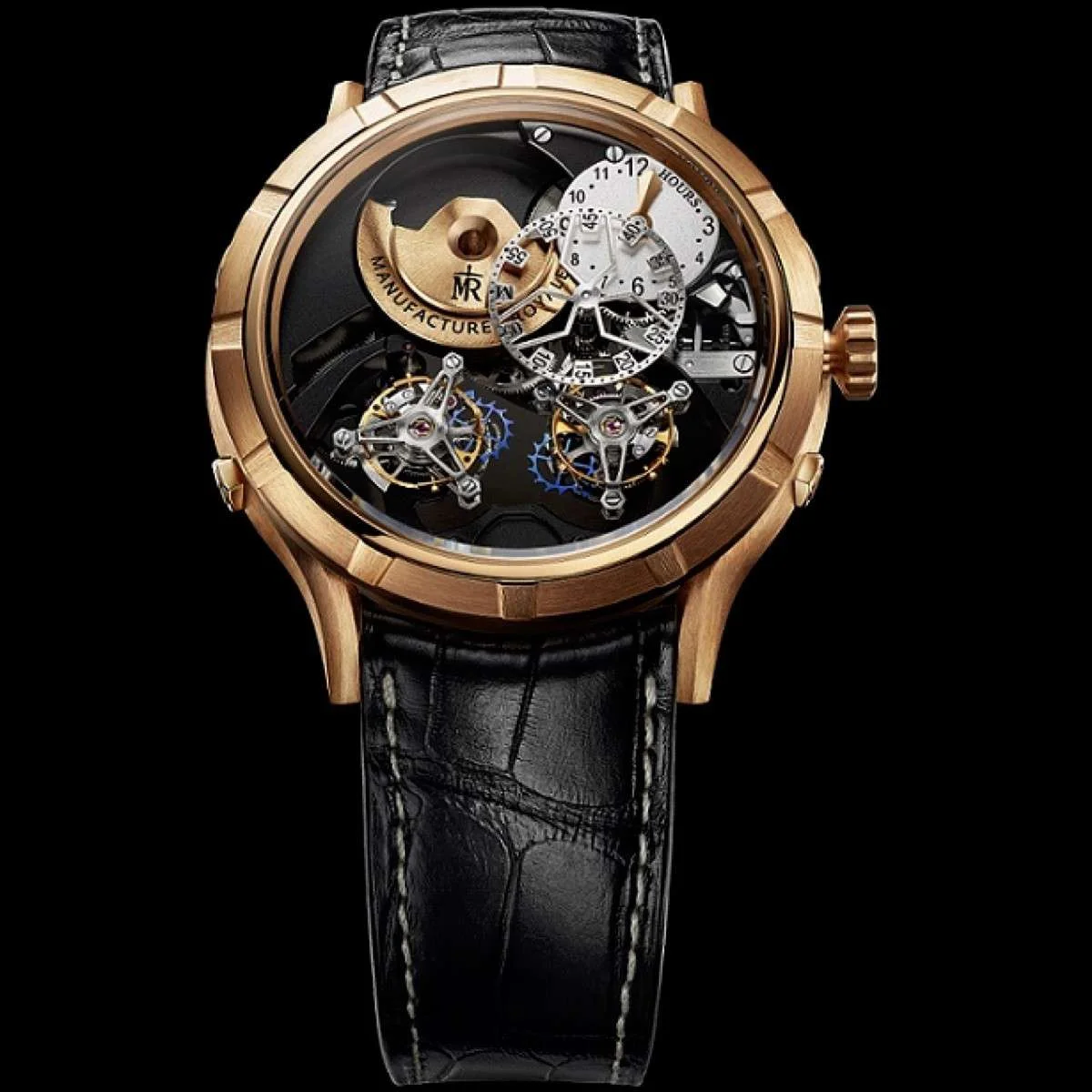 1770 Micromegas Revolution Rose Gold Black