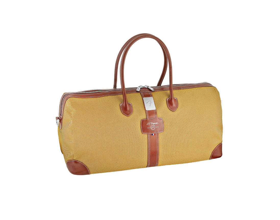 S.T. DUPONT LINE D FENDER LEATHER COSY TRAVEL BAG — The Lifestyle  