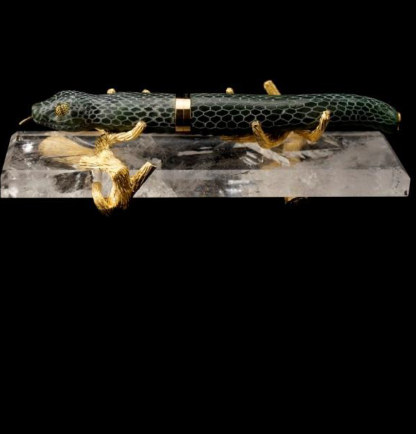 S.T. DUPONT HAUTE CREATION STONES OF FORTUNE PYTHON SNAKE LIMITED TO 8 PIECES