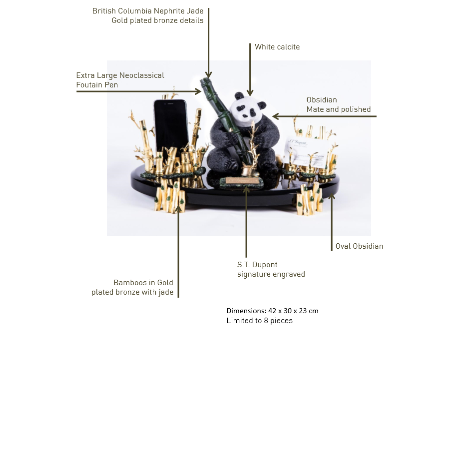S.T. DUPONT HAUTE CREATION PANDA COLLECTION — The Lifestyle