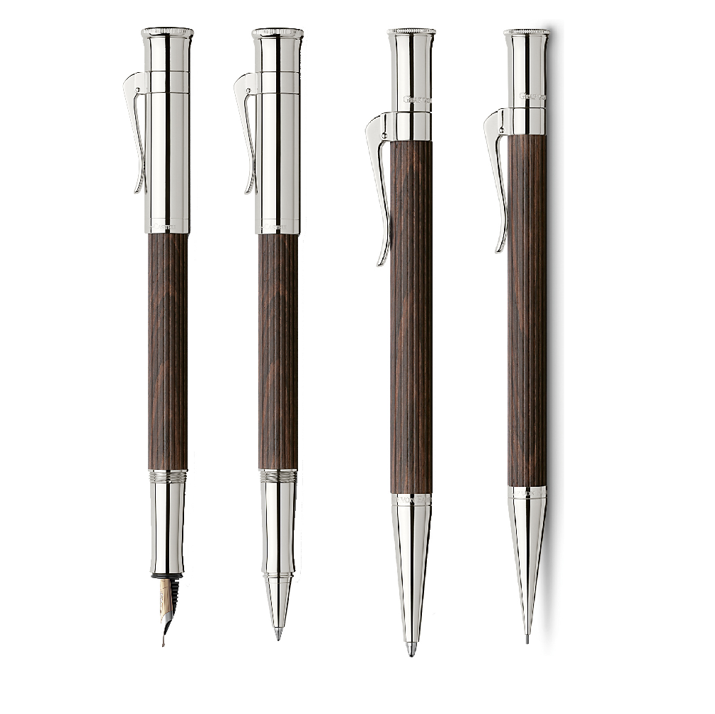 Graf von Faber-Castell Classic pernambuco wood roller: details and