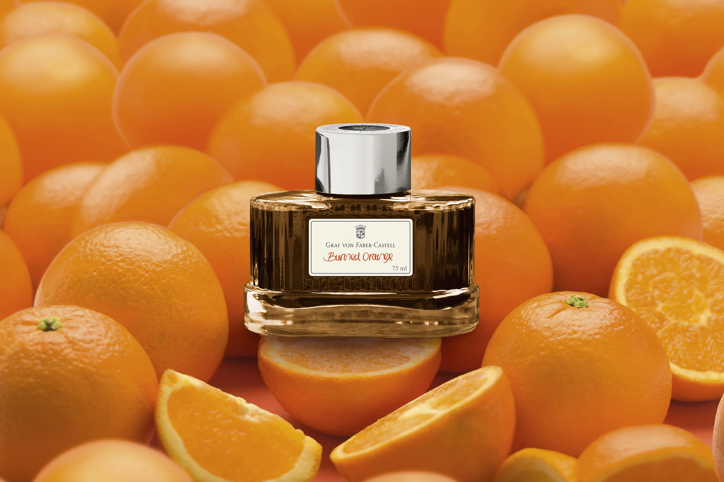 Graf Von Faber-Castell Ink Bottle Burned Orange 75ml