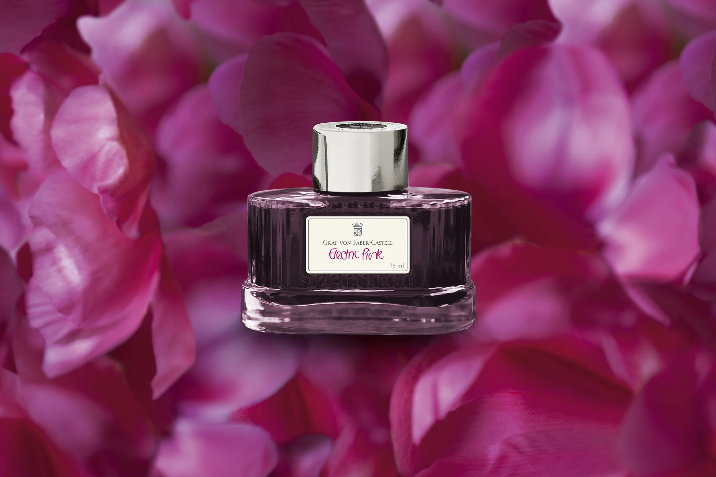 Graf Von Faber-Castell Ink Bottle Electric Pink 75ml