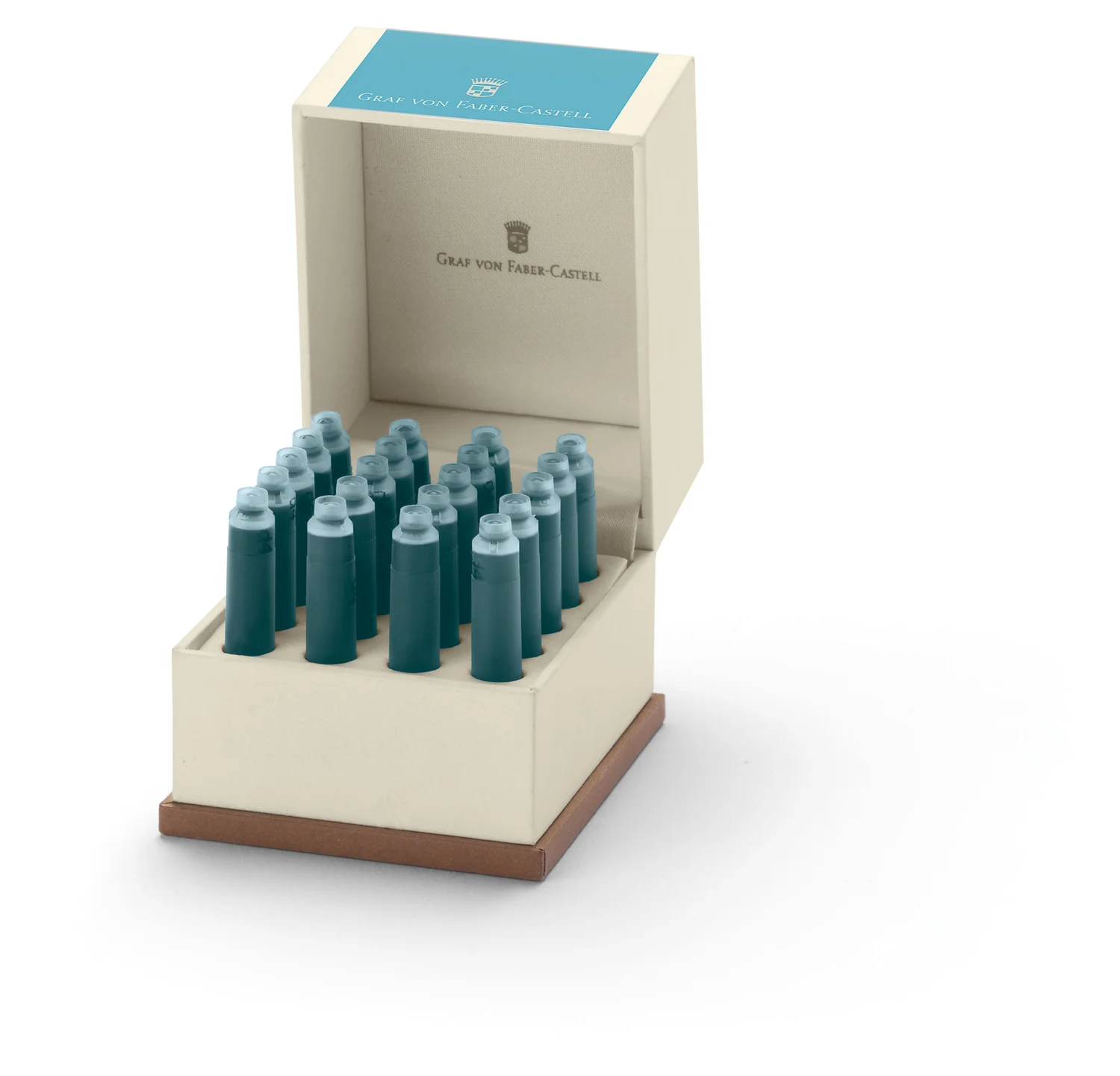 Graf Von Faber-Castell Ink Cartridges Turquoise (20 Pack) — The