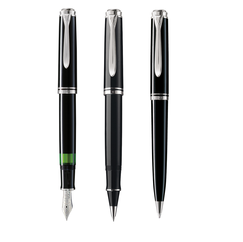 Pelikan Souverän 405 Black Silver Collection