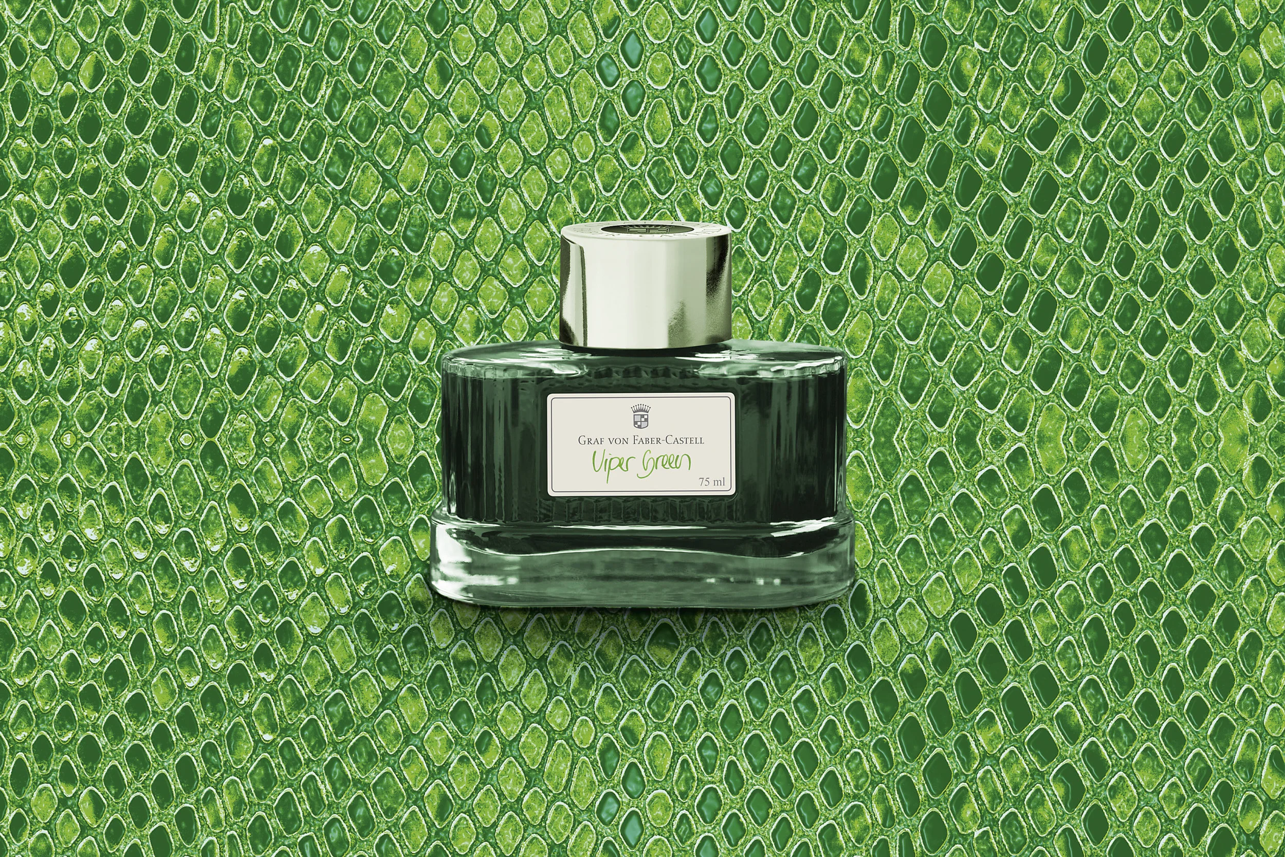Graf Von Faber-Castell Ink Bottle Viper Green 75ml