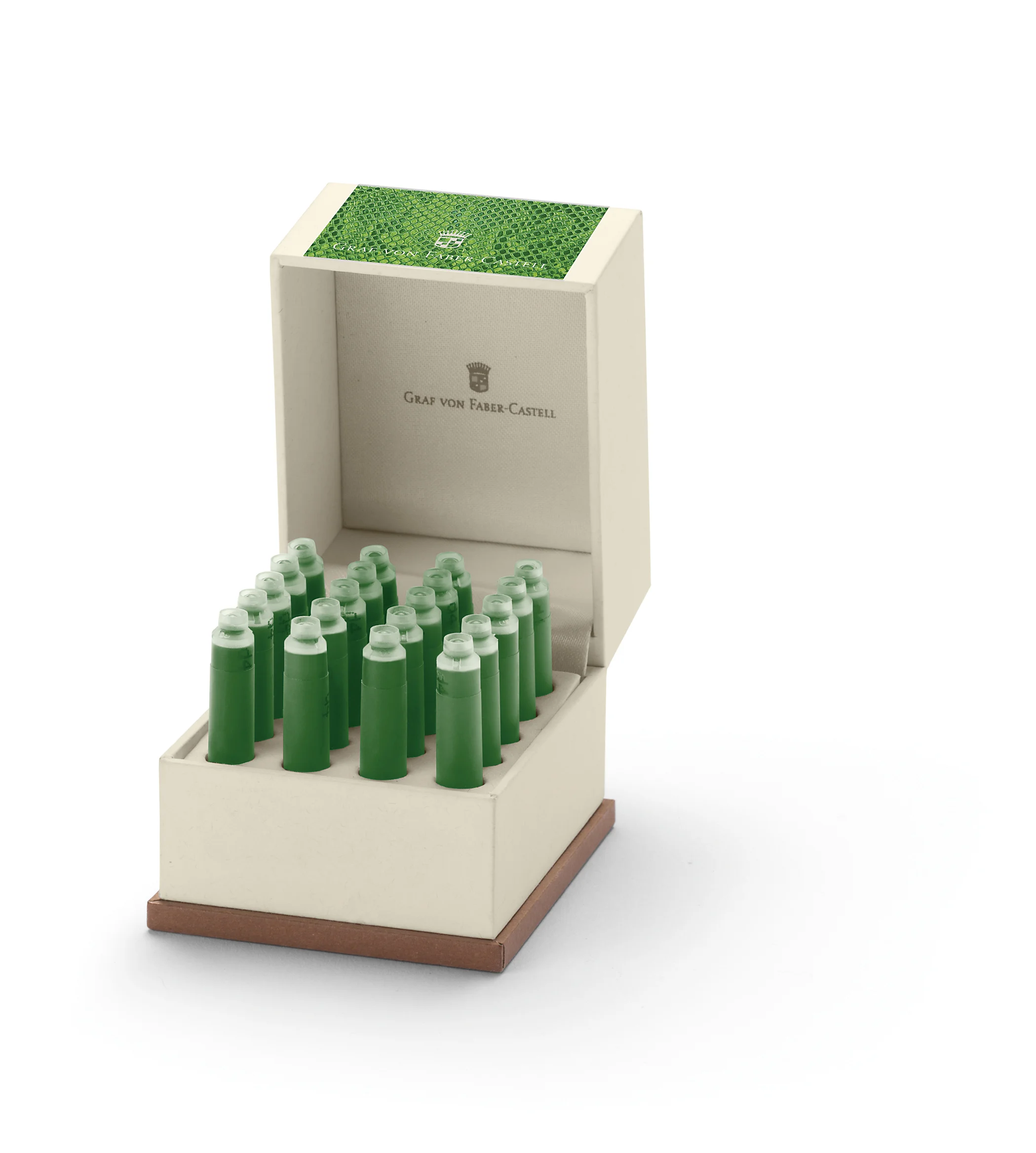 Graf Von Faber-Castell Ink Cartridges Viper Green (20 Pack)