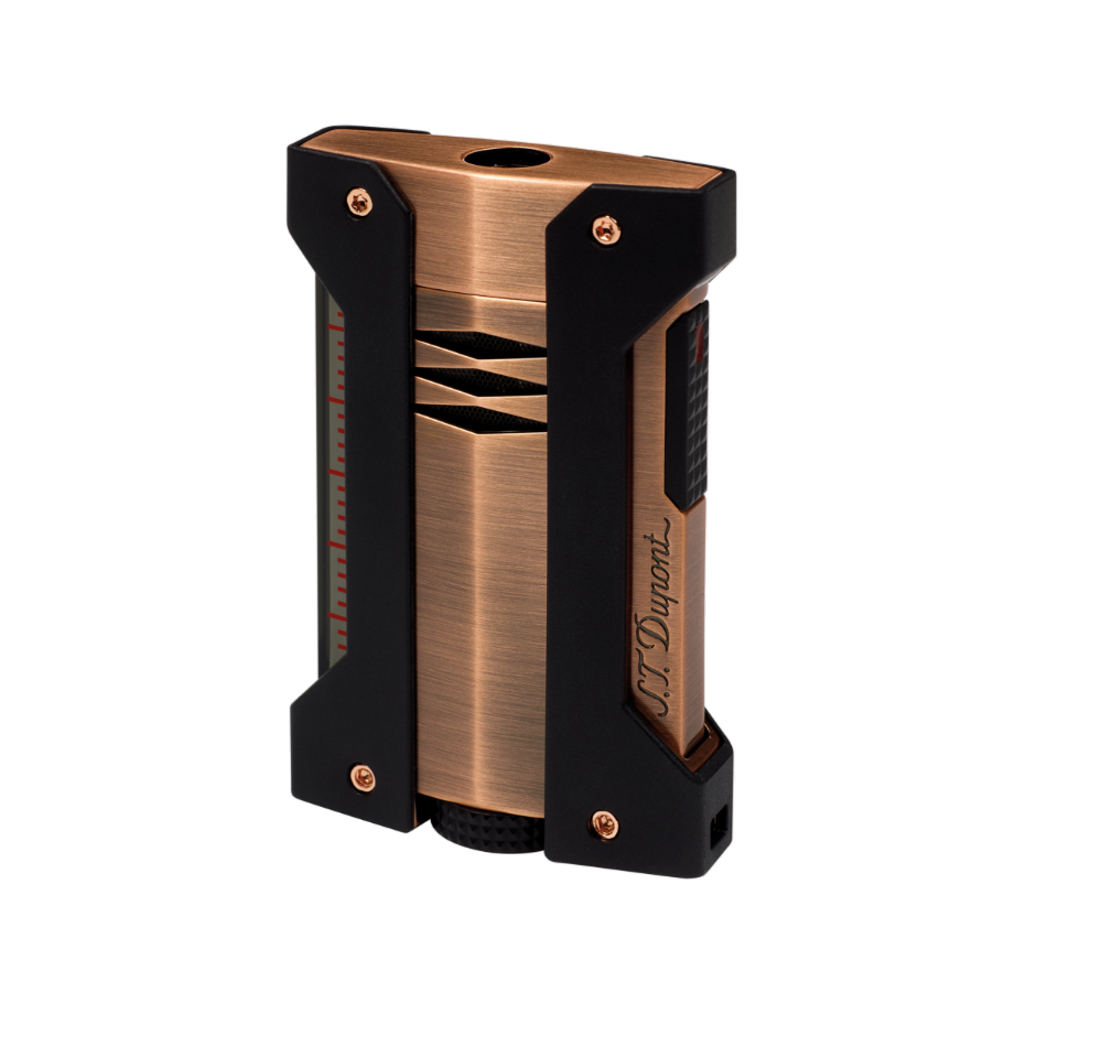 S.T. DUPONT DÉFI EXTRÊME LIGHTER BRUSHED COPPER VINTAGE.png