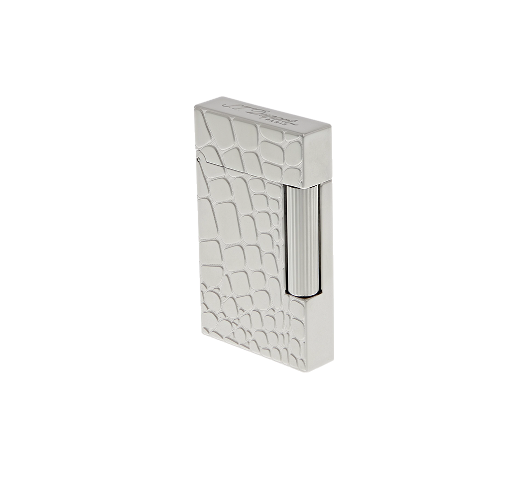 S.T. Dupont Ligne 2 Croco Dandy Palladium Lighter 2020 Release.png