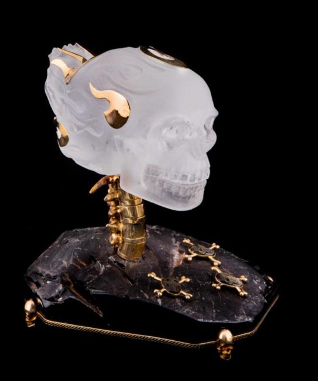 L'Aquart Faces Of Eternity "This Skull is on Fire"