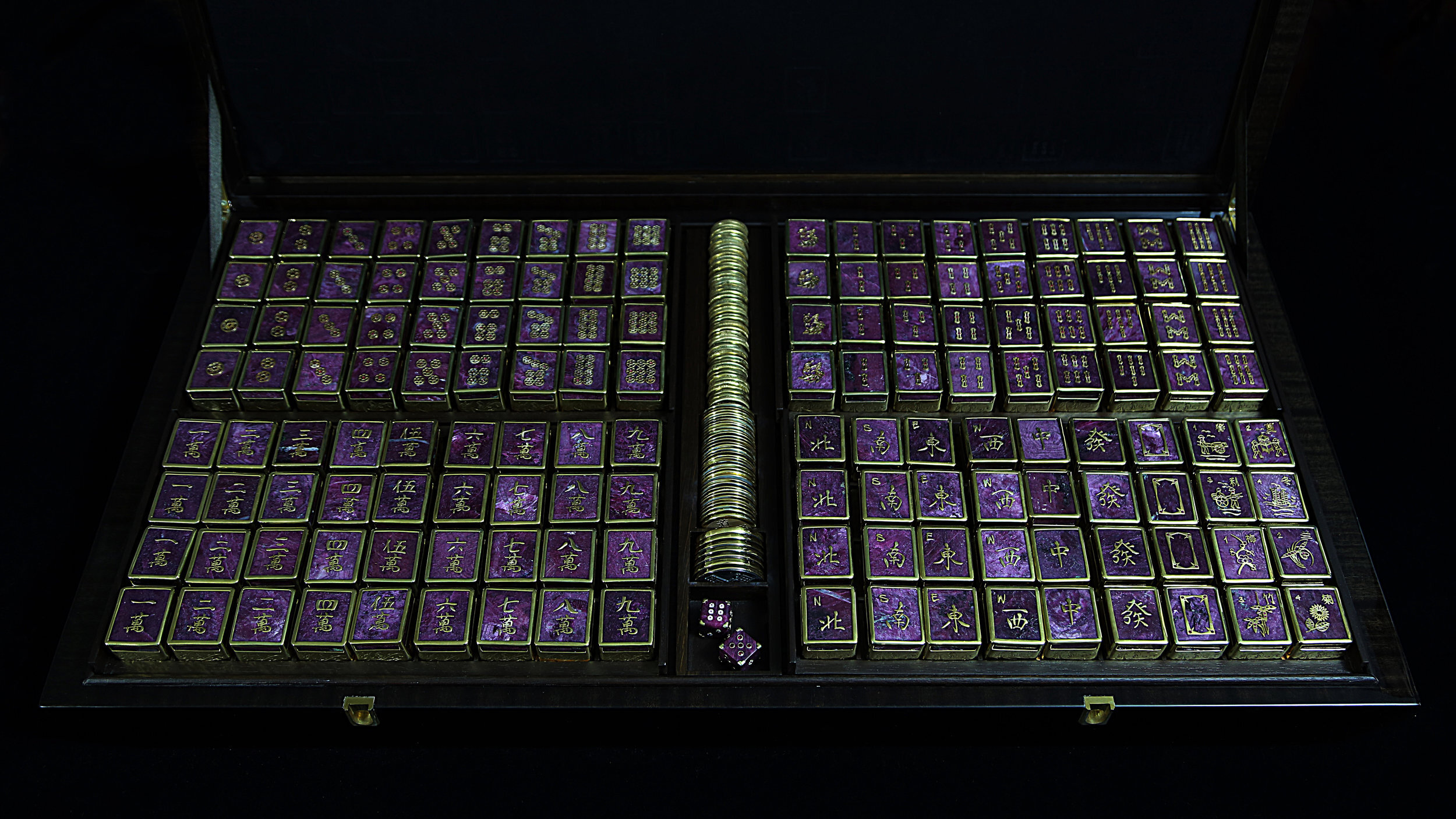 A Louis Vuitton Mahjong Set