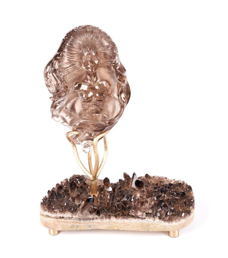 L'aquart Goddess Smoky Quartz