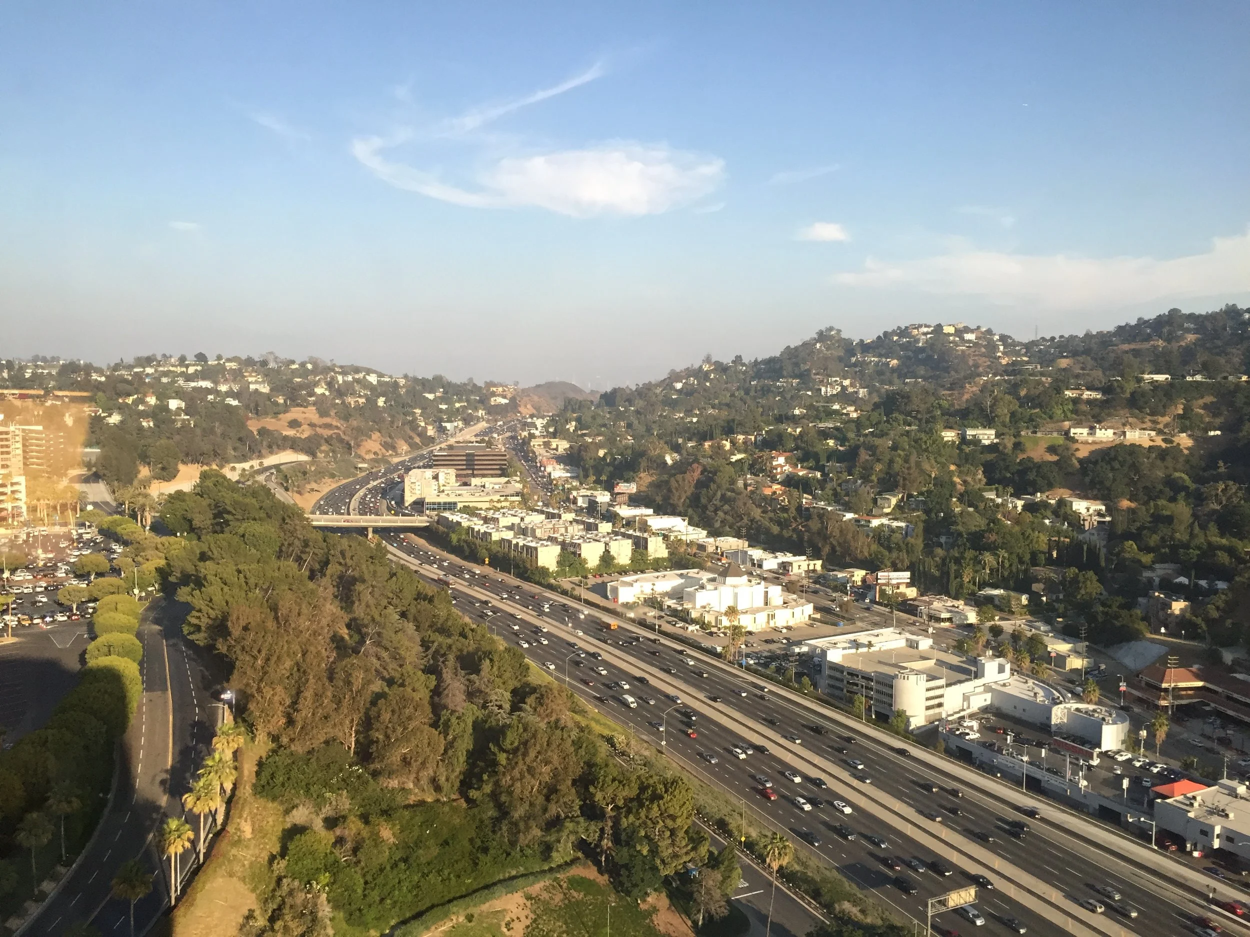 Cahuenga Pass Looking East